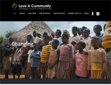 Tablet Screenshot of loveacommunity.org